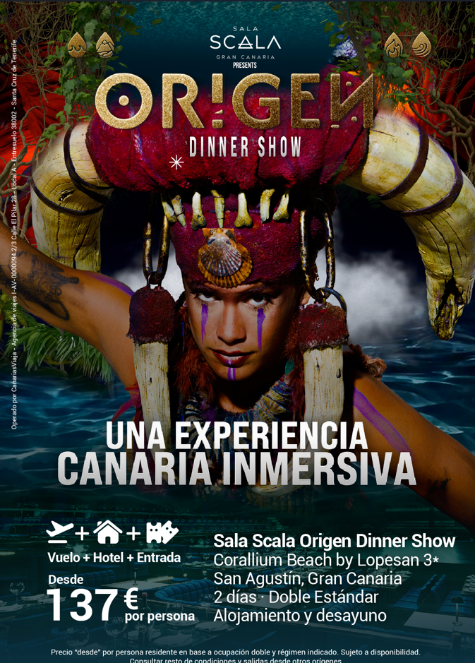 SALA SCALA - ORIGEN DINNER SHOW