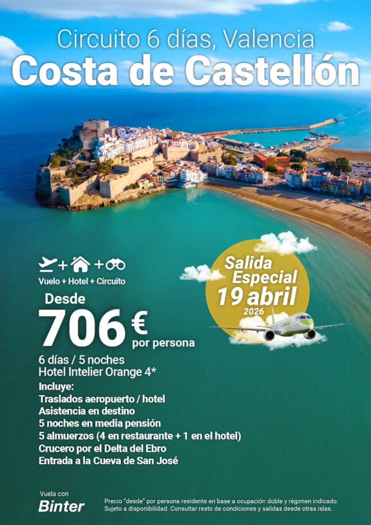 COSTA DE CASTELLON - CIRCUITO 6 DIAS